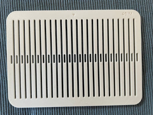 Basic vevgrind, 65 tråder