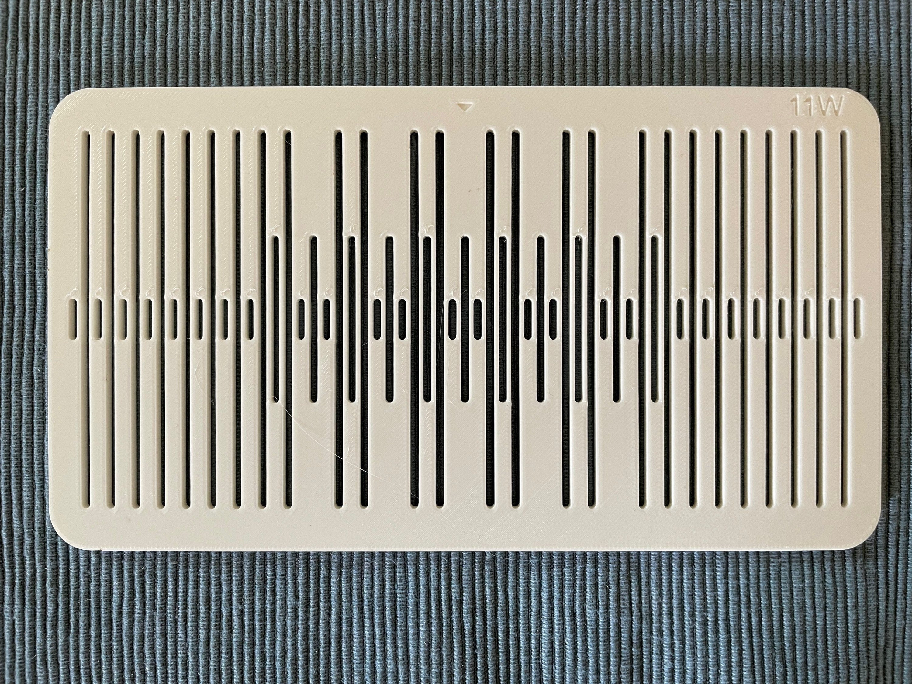 Grindvev for 11 mønstertråder