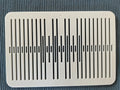 5- pattern, Band weaving heddle